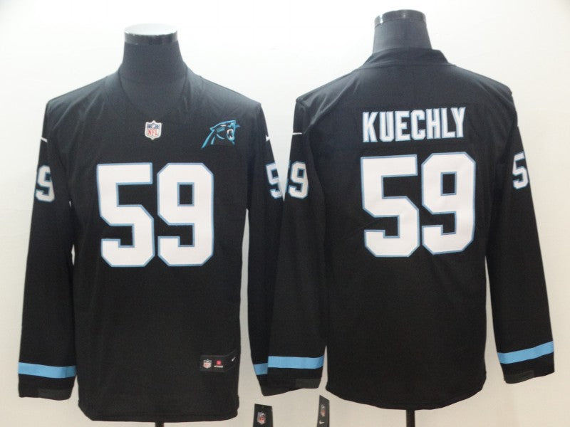 Men’s Carolina Panthers #59 Luke Kuechly Black Jersey