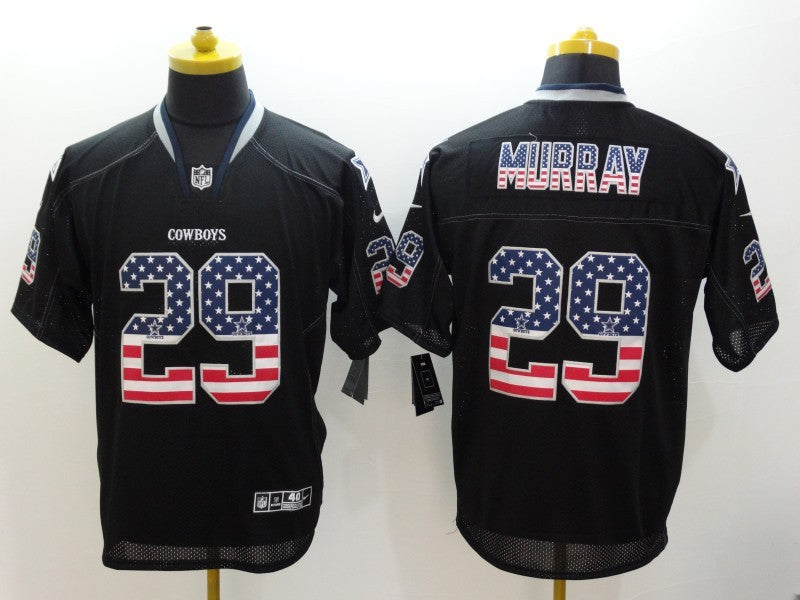 Men’s Dallas Cowboys DeMarco Murray #29 Black Jersey