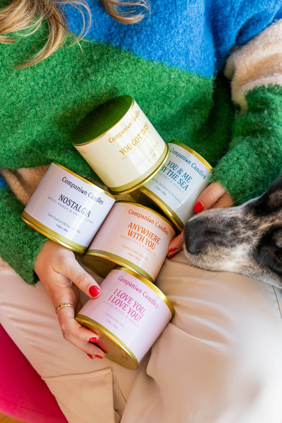 Companion Candles You & Me by the Sea