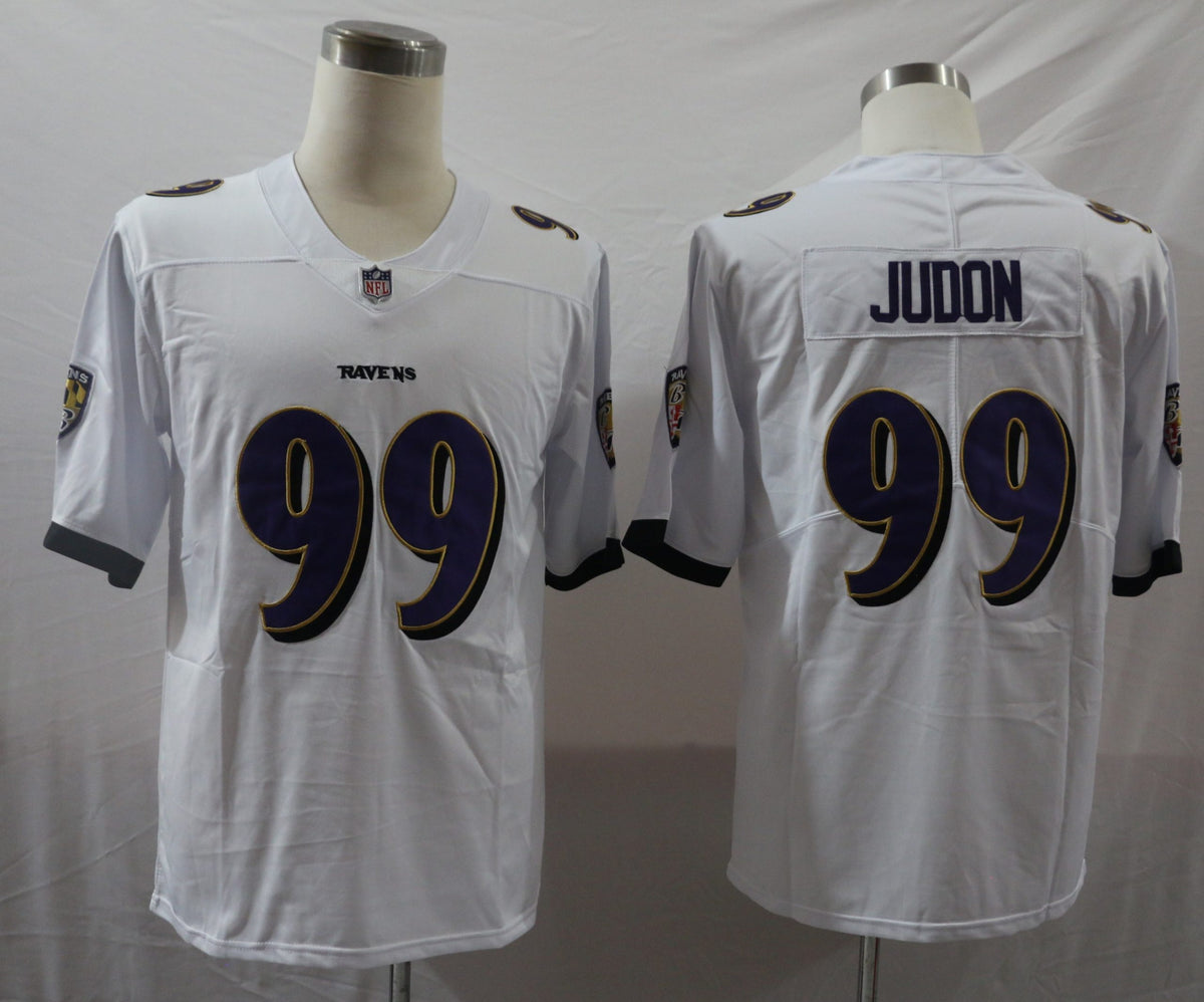Men’s Baltimore Ravens Matthew Judon #99 White Jersey