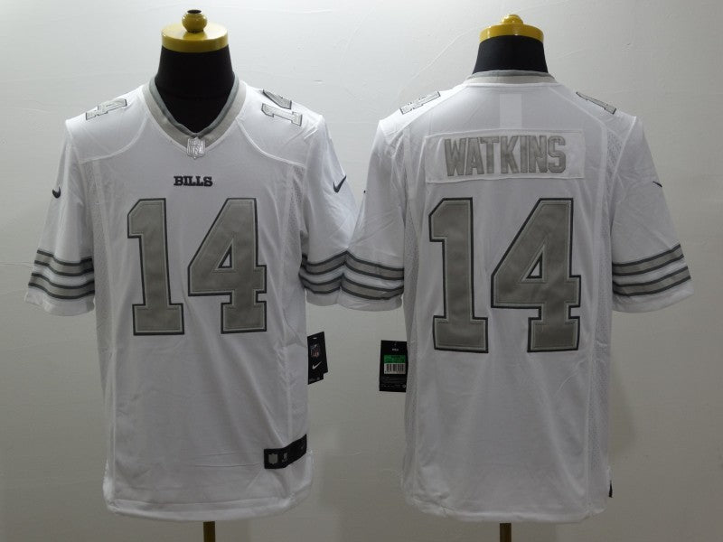 Men’s Buffalo Bills Sammy Watkins #14 White Jersey