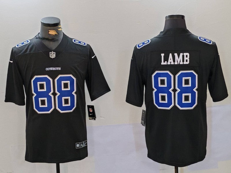 Men’s Dallas Cowboys CeeDee Lamb Black Jersey