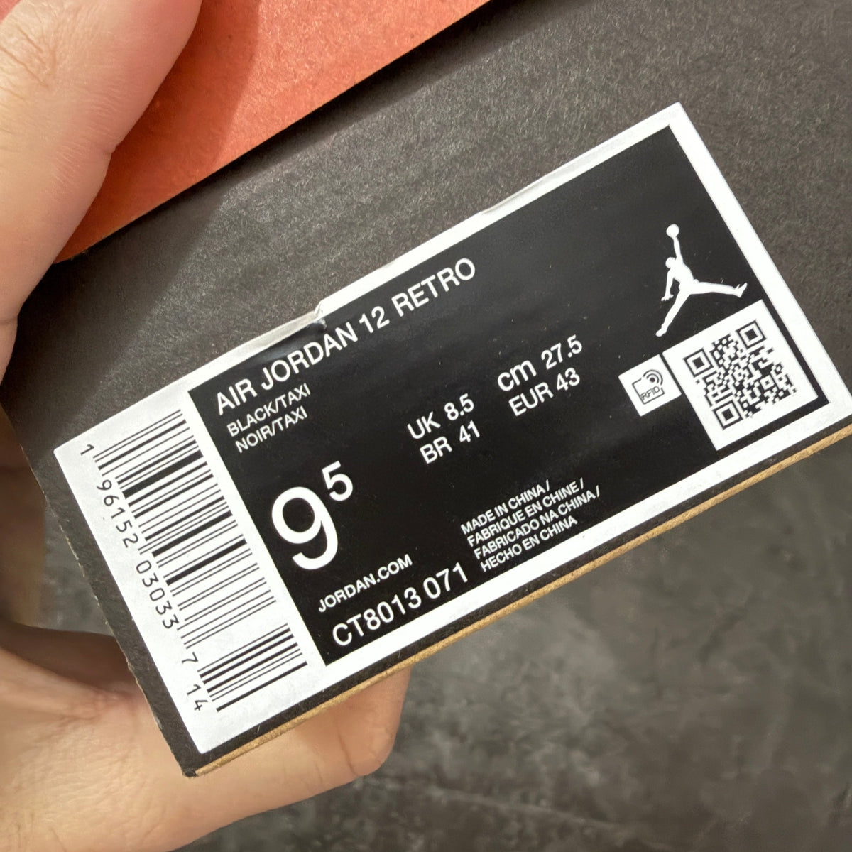 Air Jordan AJ12 Retro-CT8013-071
